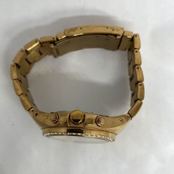 Fossil ES3352 Women Gold Stainless Steel Analog Dial Quartz Genuine Watch HK1101 - Picture 8 of 12